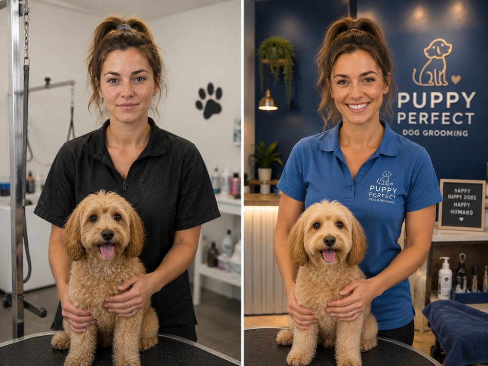 Transformation of Dog Groomers
